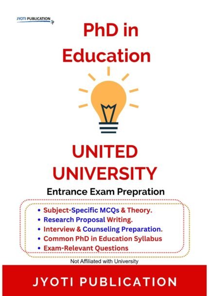 United University - PhD in Education Entrance Entrance Exam Preparation Guide