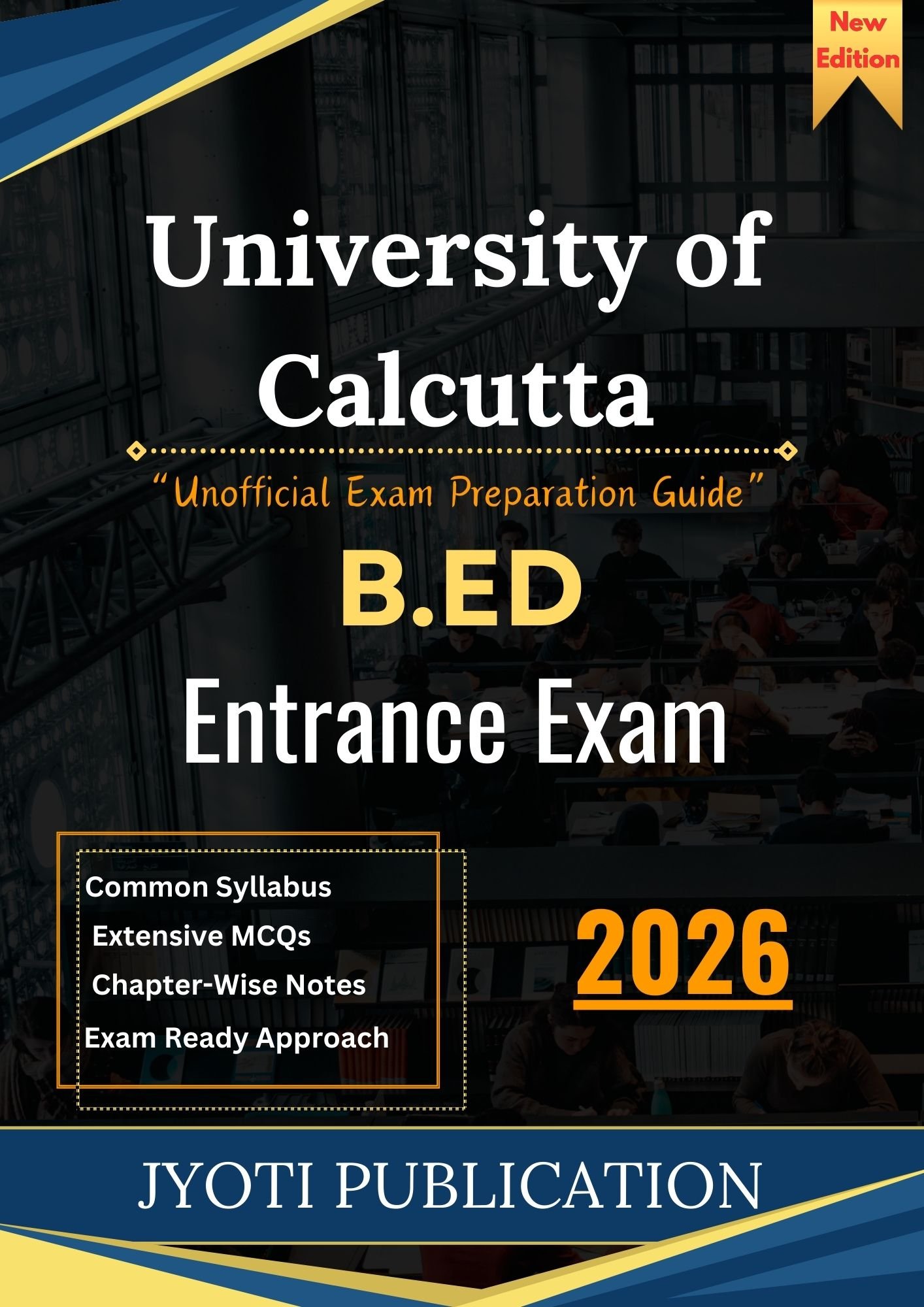 University of Calcutta B.Ed Entrance Exam Book