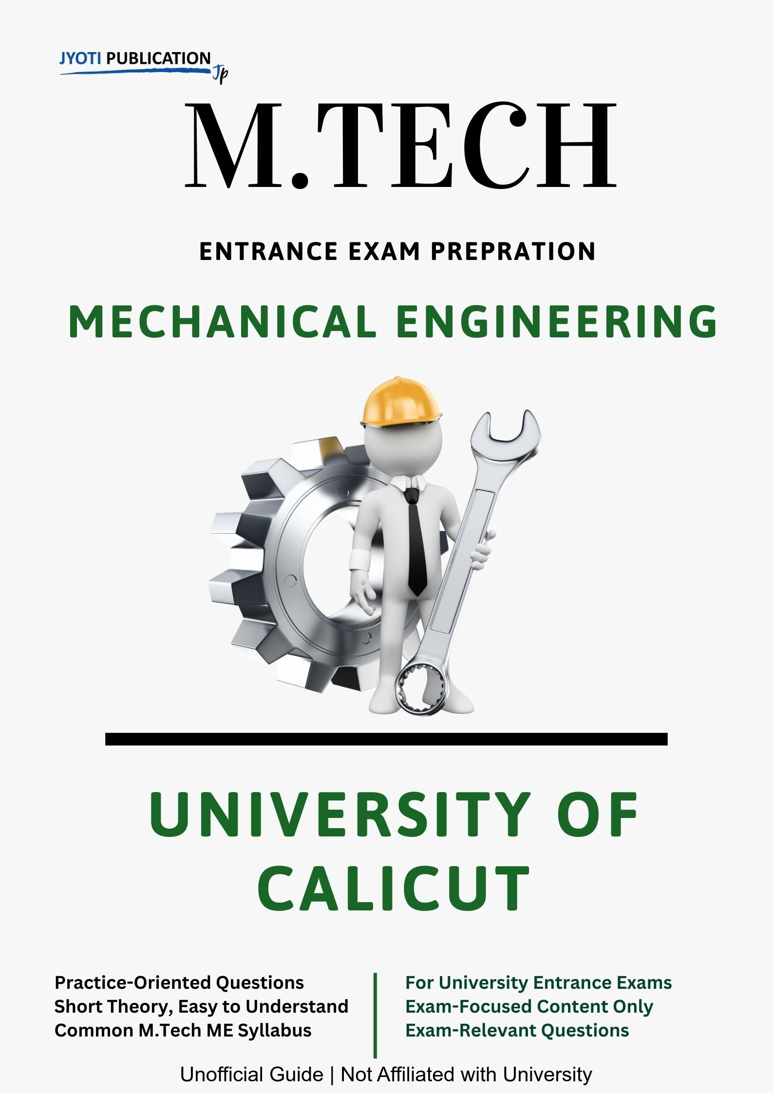University of Calicut M.Tech in Mechanical Engineering Entrance Exam