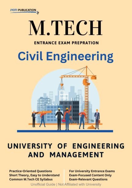 University of Engineering and Management - M.Tech in Civil Engineering Entrance Exam Preparation Guide