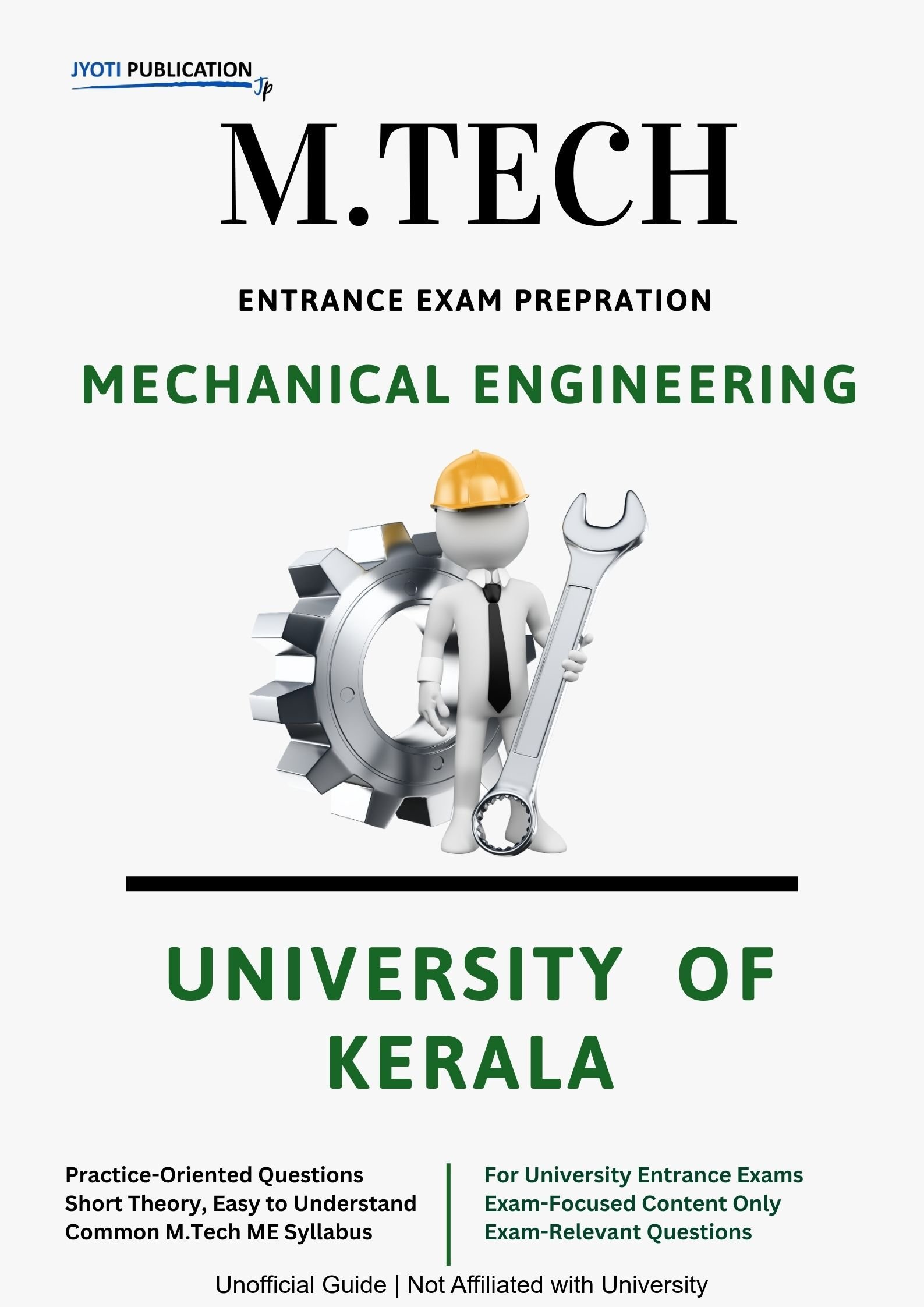 University of Kerala M.Tech in Mechanical Engineering Entrance Exam