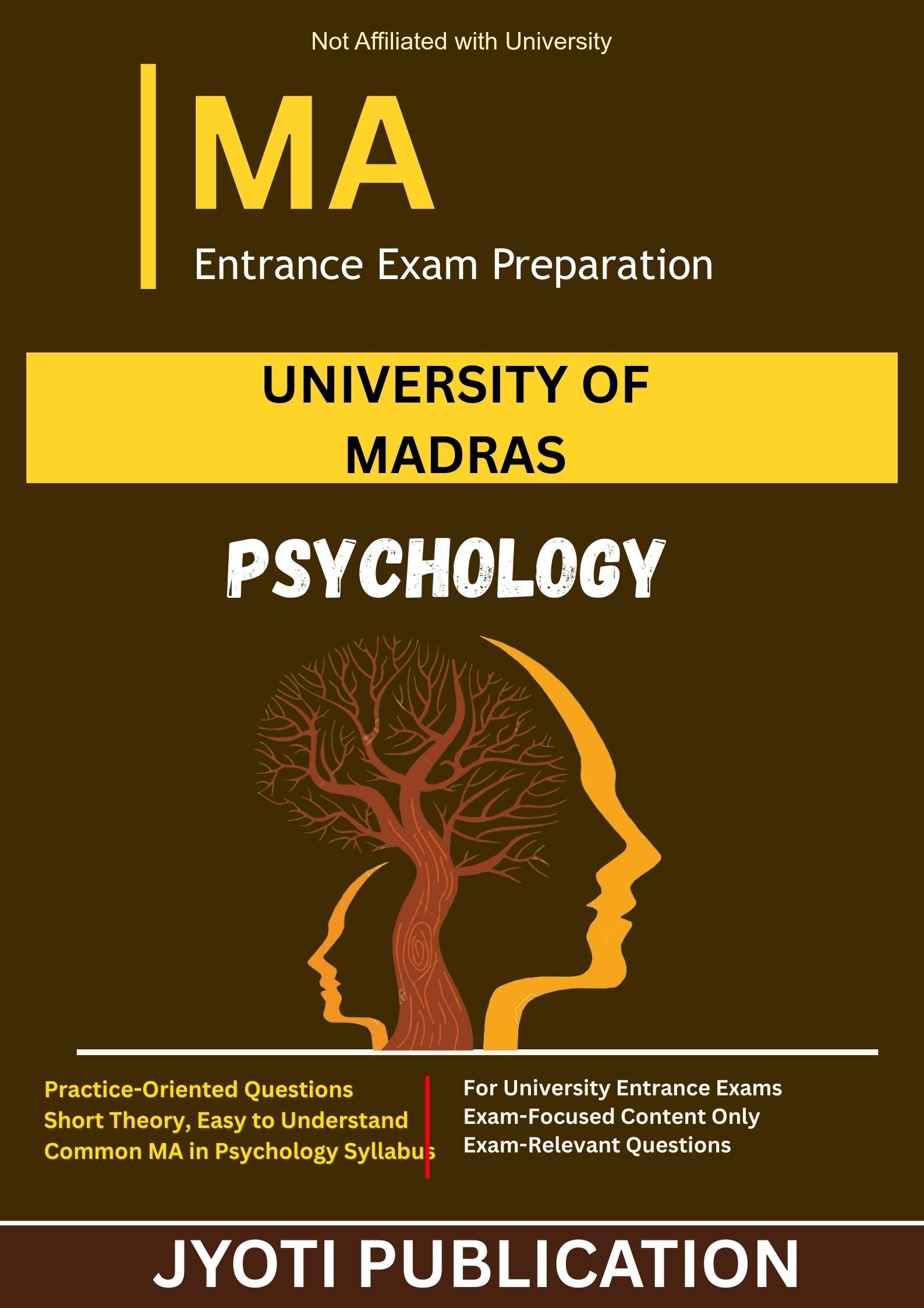 University of Madras M.A. in Psychology Entrance Exam