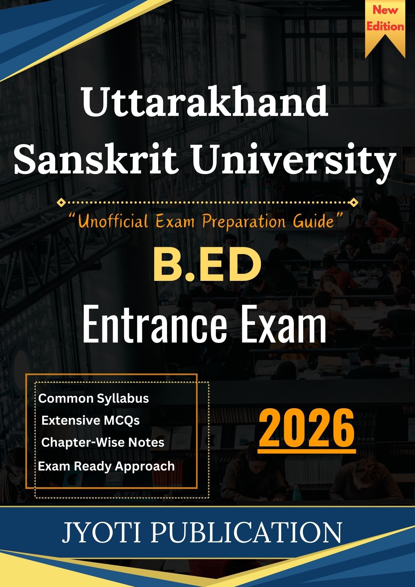 Uttarakhand Sanskrit University B.Ed Entrance Exam Book