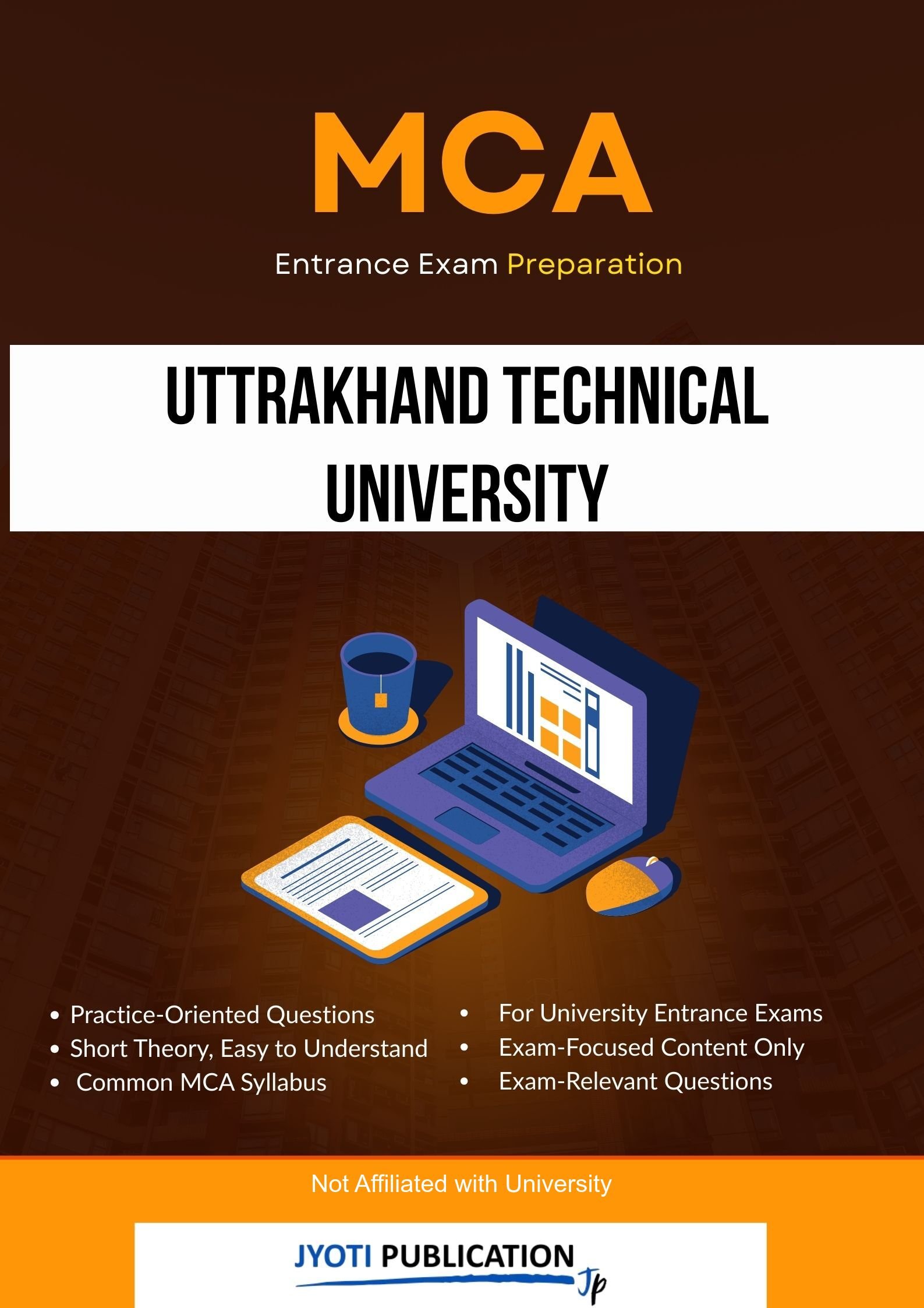 Uttrakhand Technical University MCA Entrance Exam Preparation book