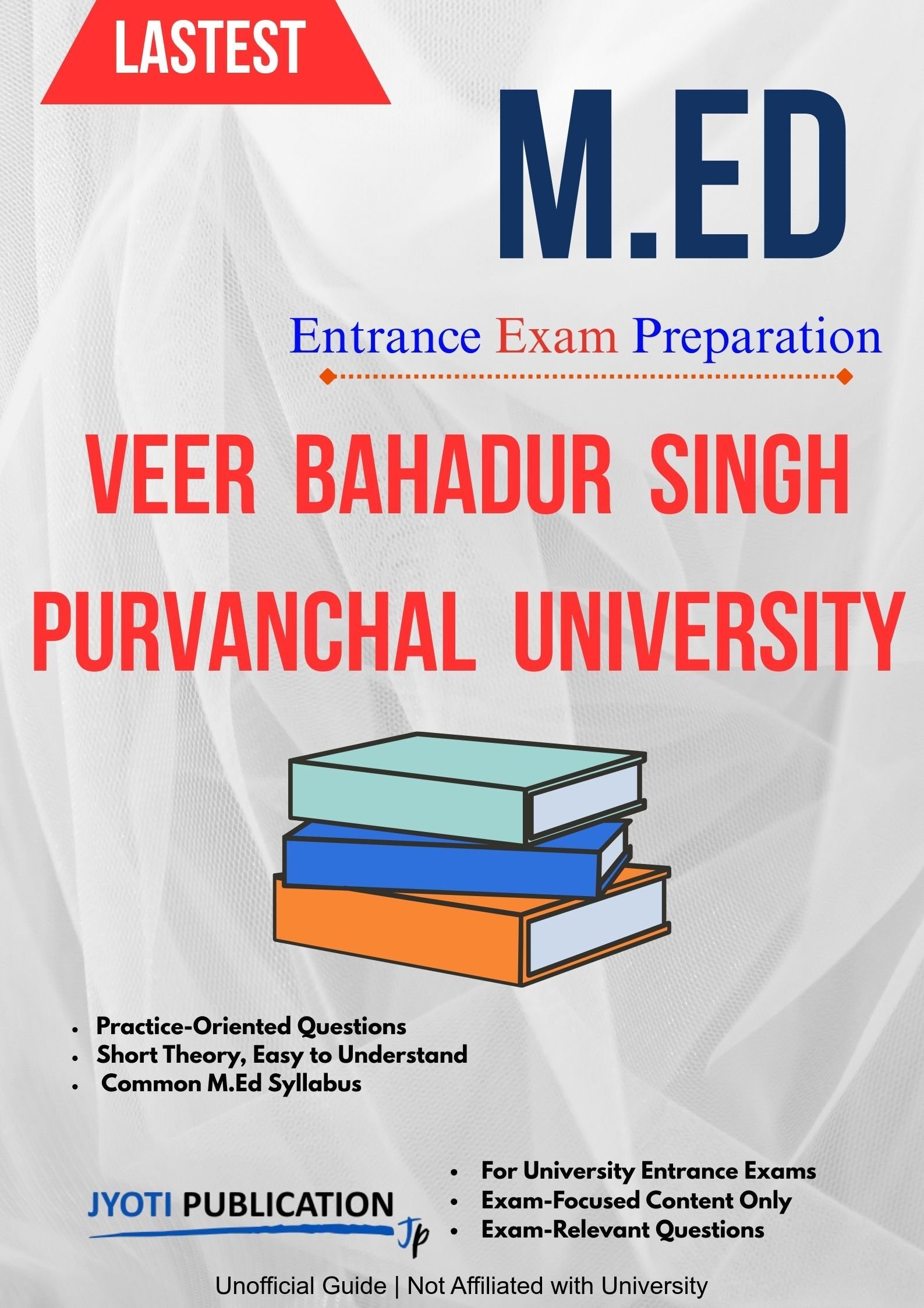 Veer Bahadur Singh Purvanchal University M.Ed Entrance Exam