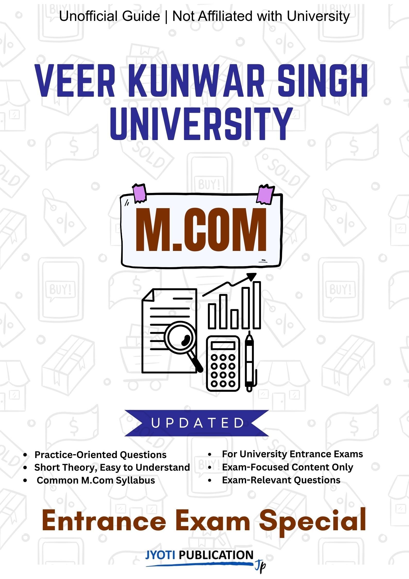 Veer Kunwar Singh University M.Com Entrance Exam