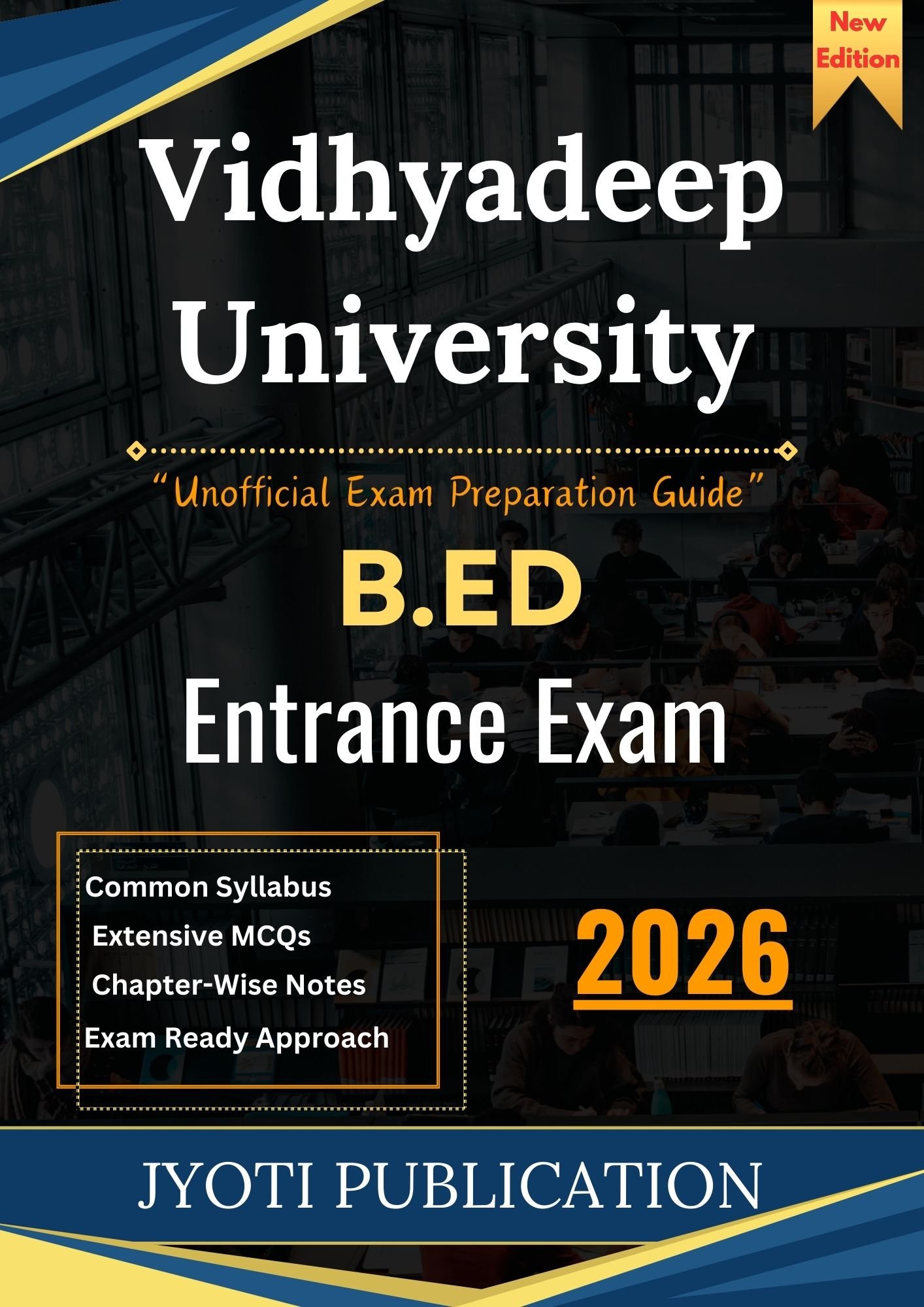 Vidhyadeep University B.Ed Entrance Exam Book