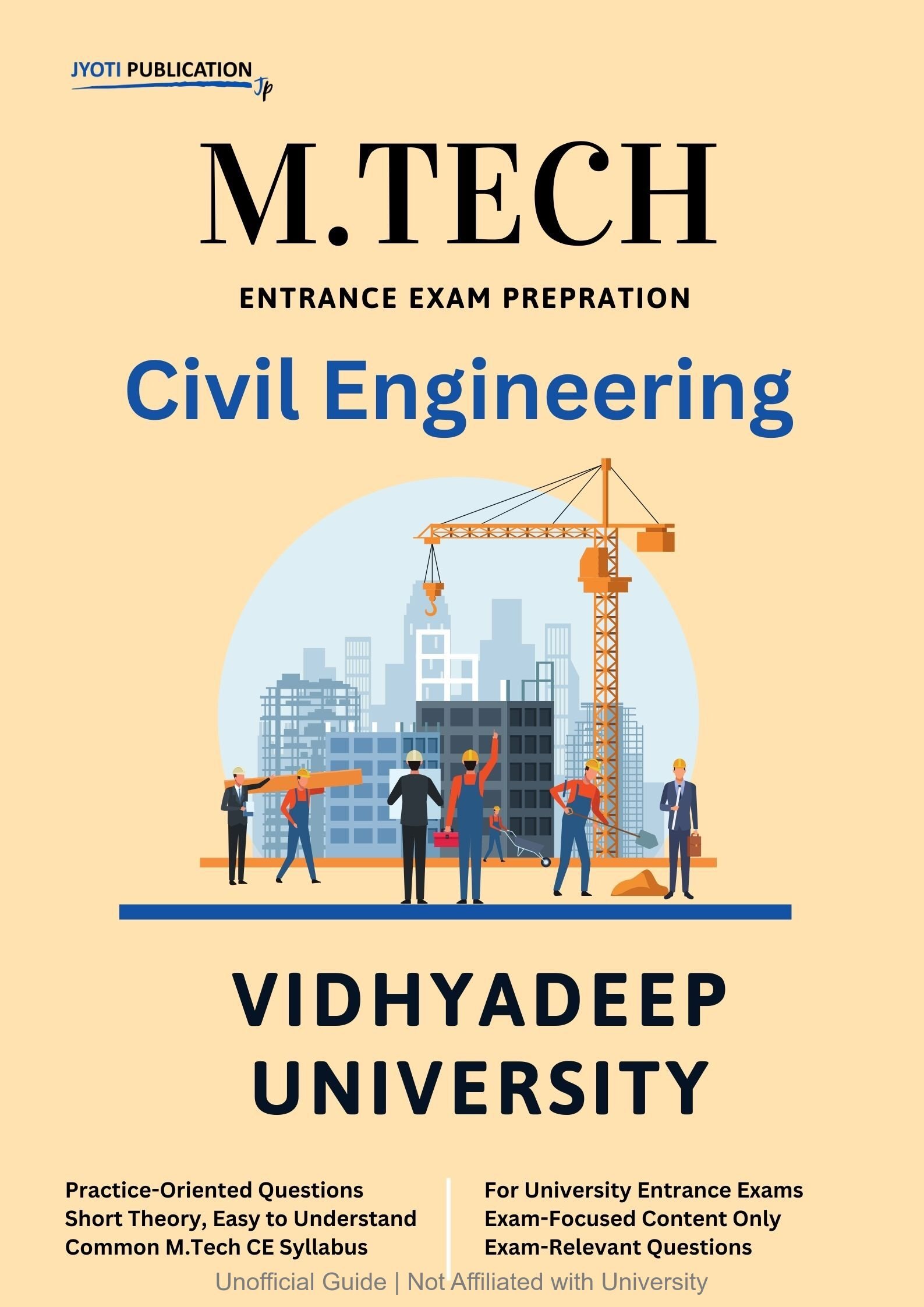 Vidhyadeep University M.Tech in Civil Engineering Entrance Exam