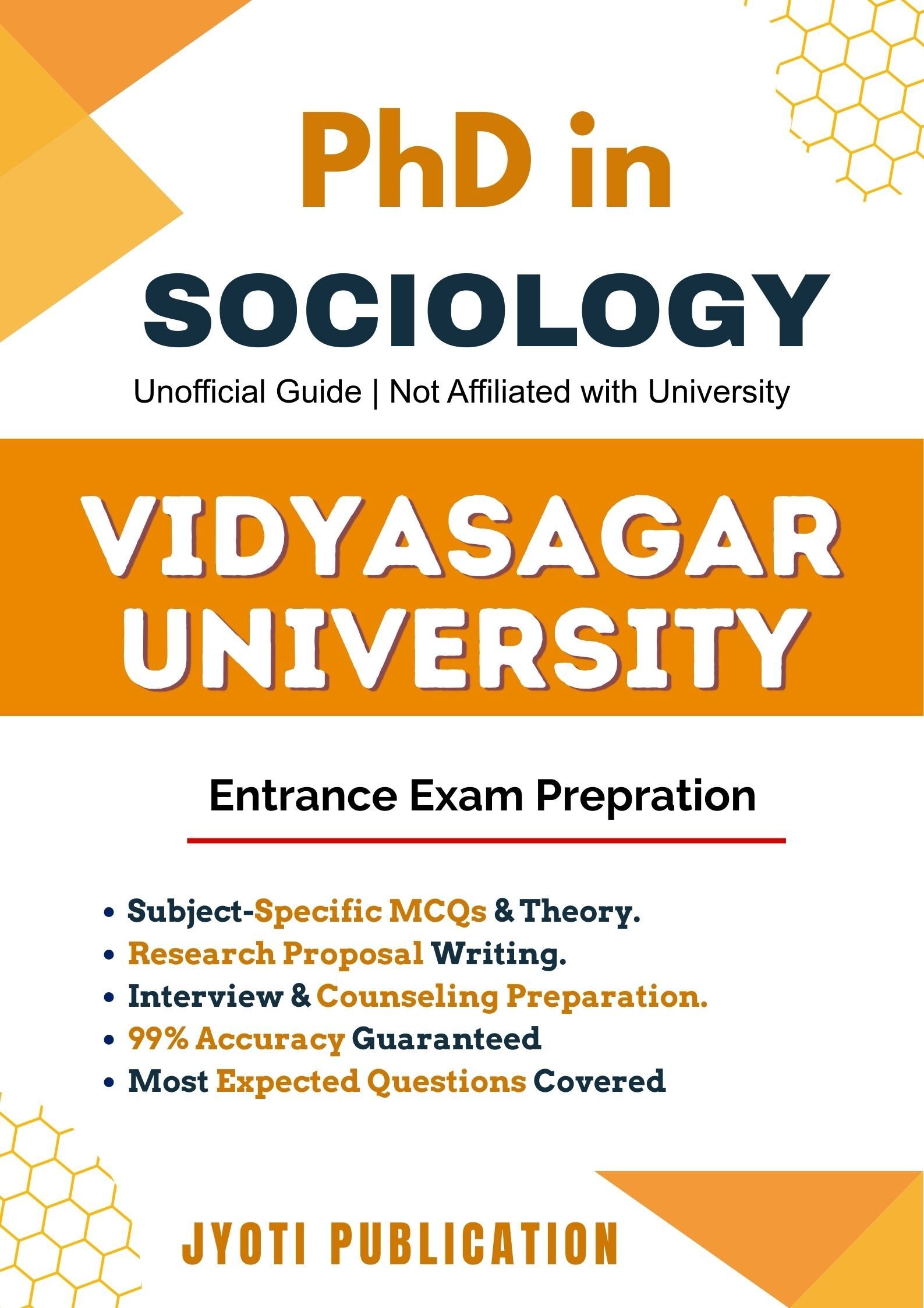 Vidyasagar University PhD in Sociology Entrance Exam
