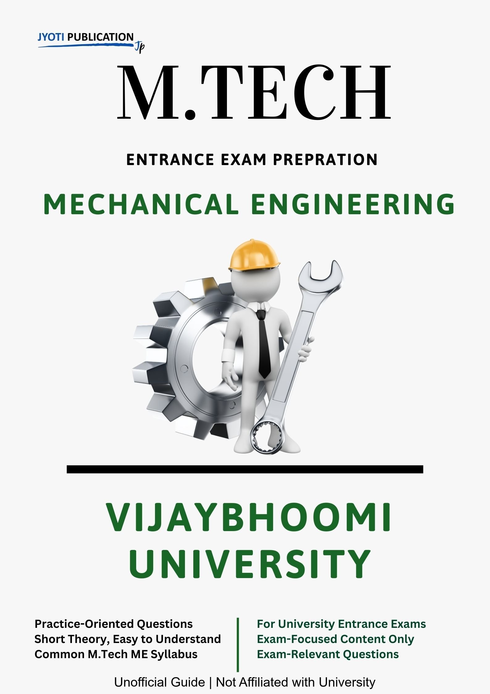 Vijaybhoomi University M.Tech in Mechanical Engineering Entrance Exam