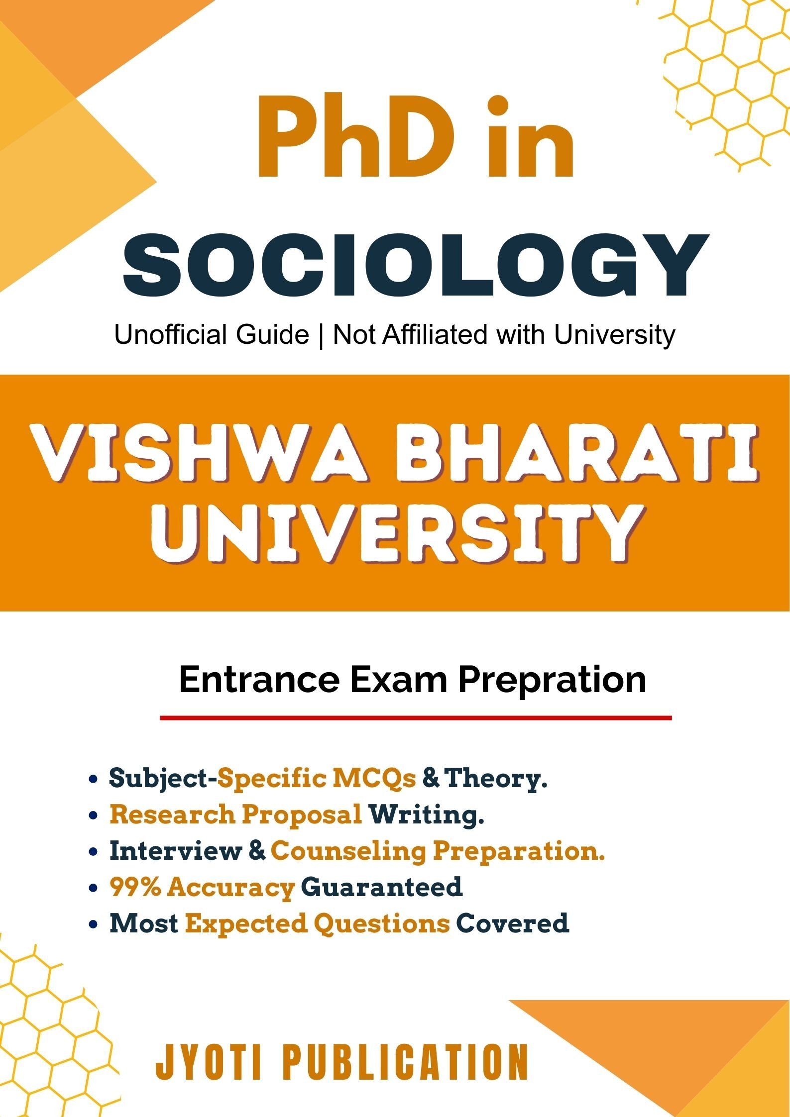 Vishwa Bharati University PhD in Sociology Entrance Exam