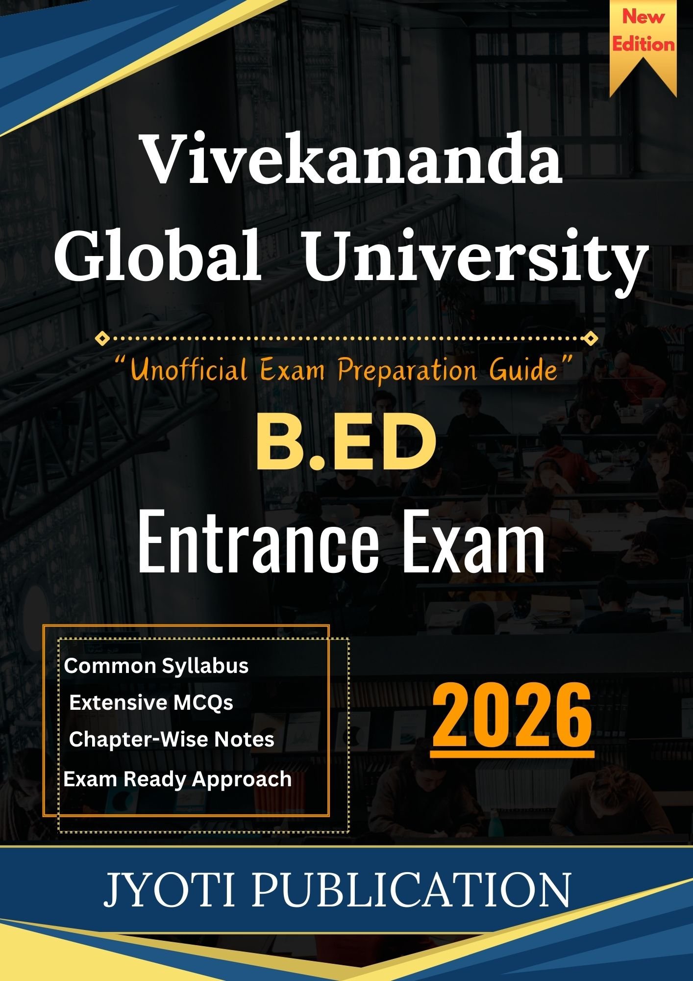 Vivekananda Global University B.Ed Entrance Exam Book