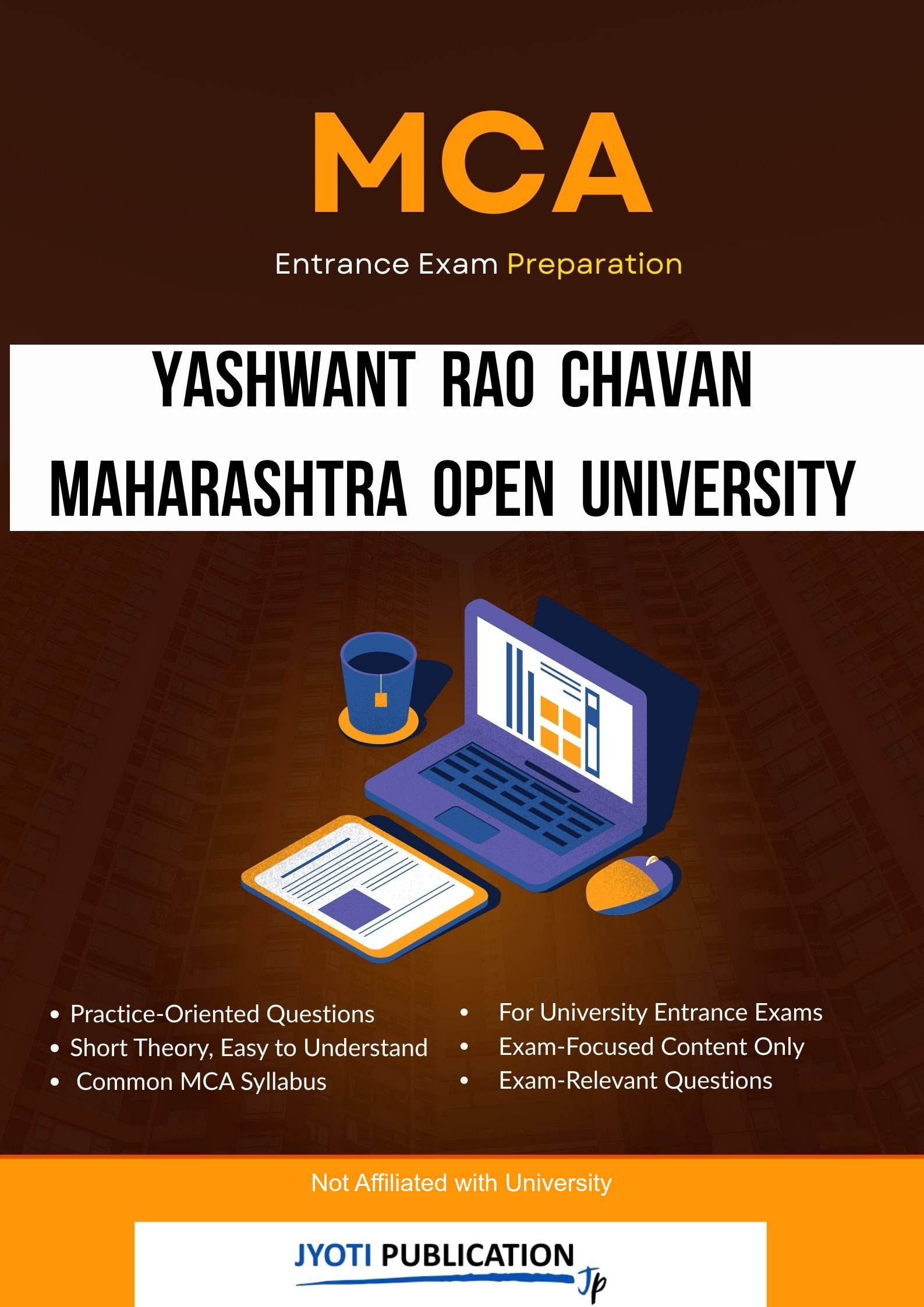 Yashwant Rao Chavan Maharashtra Open University MCA Entrance Exam Preparation book