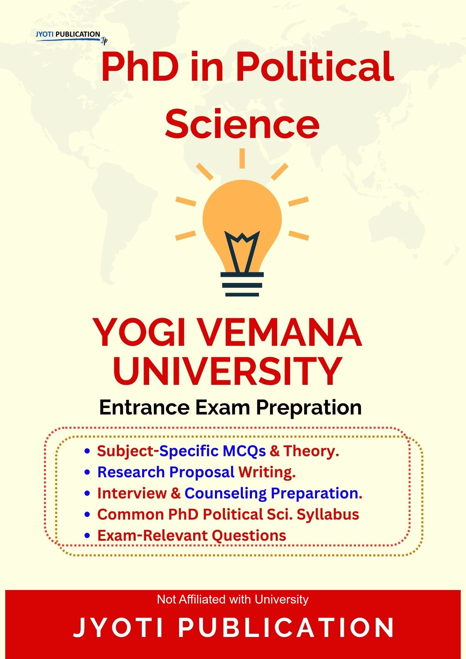 Yogi Vemana University PhD in Political Science Entrance Exam PhD in Political Science Entrance Exam